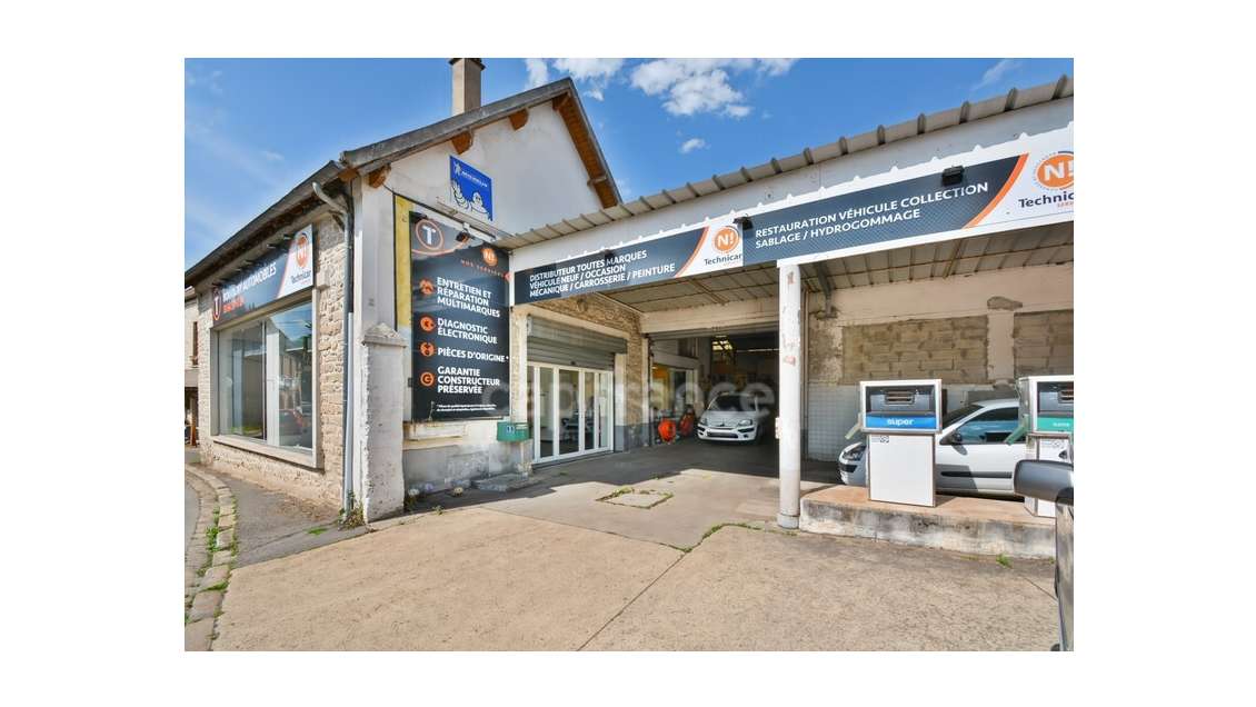 A vendre ancienne station-service à Boutigny