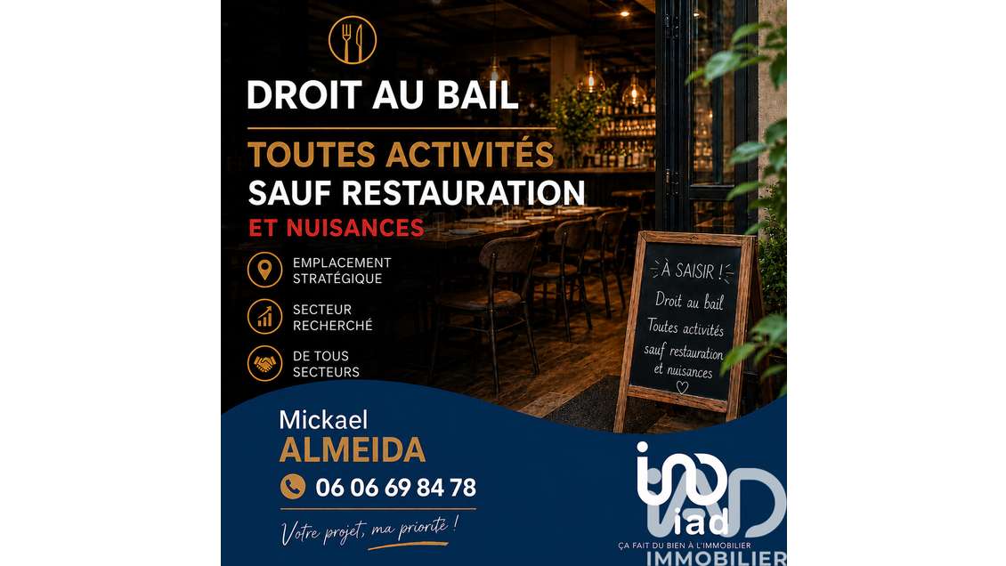 Local commercial à Versailles