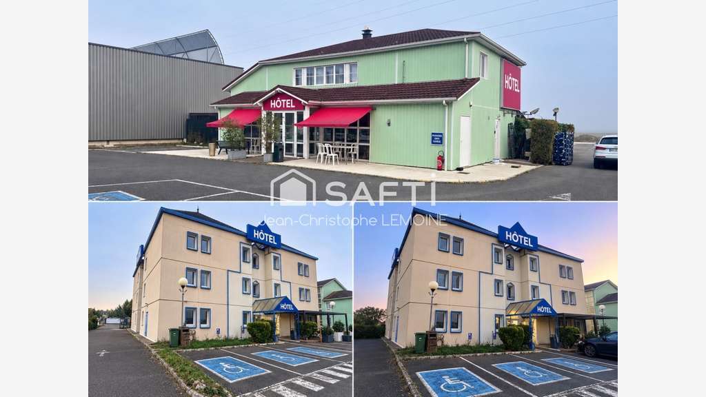 Deux hotels de +122 chambres,3 salles de