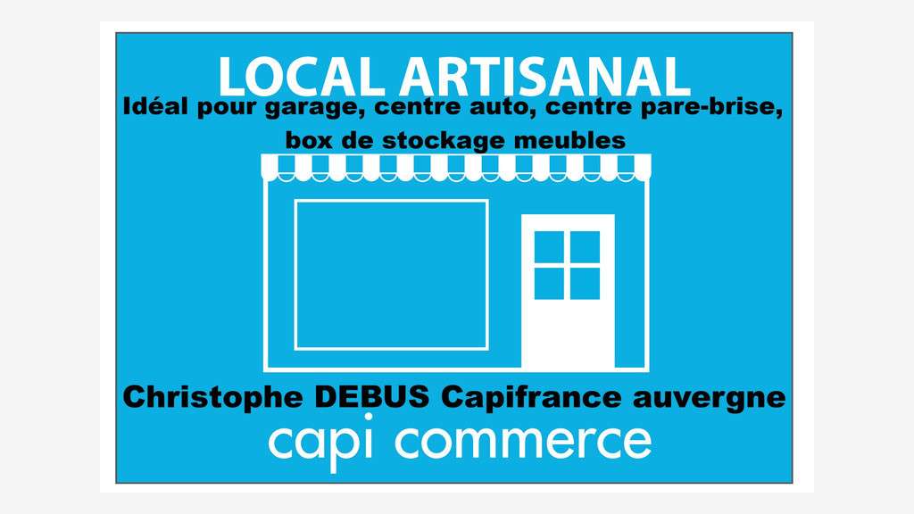 Local artisanal 2200m² à vendre à Vichy 