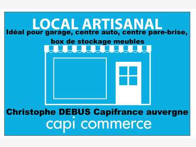 Local artisanal 2200m² à vendre à Vichy