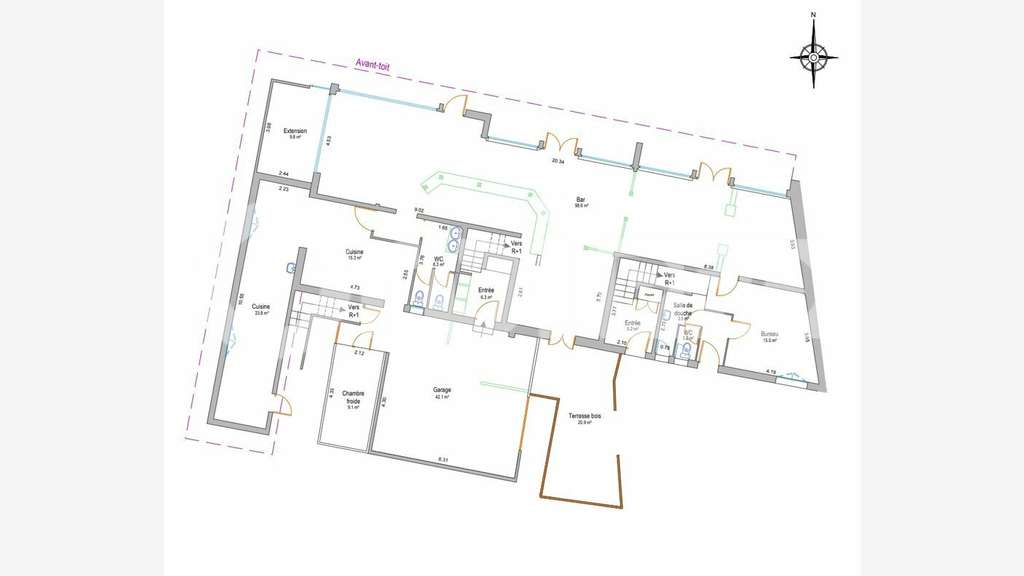 AV local commercial de 85m² Vieux-Boucau-les-Bains