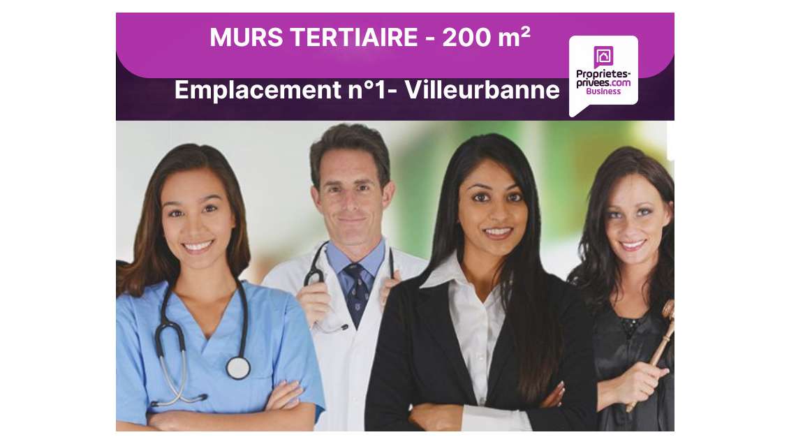 VILLEURBANNE - Murs Commerciaux / Tertiaire - 200