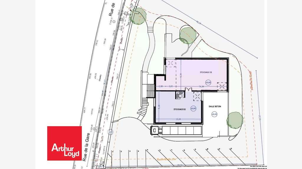 Bâtiment indépendant 408m² Villiers-Saint-Fréderic