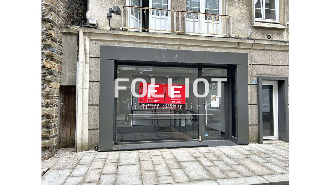 A vendre local commercial 92m² à Vire Normandie