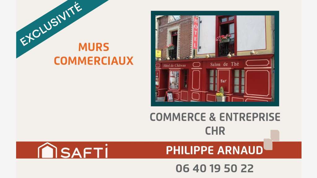Vente murs commerciaux hôtel de 660m² à Vitré