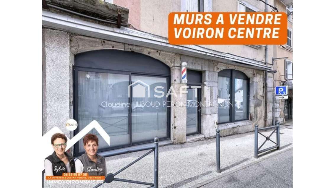 A l'entrée de Voiron, murs à vendre de 59 m² : lo