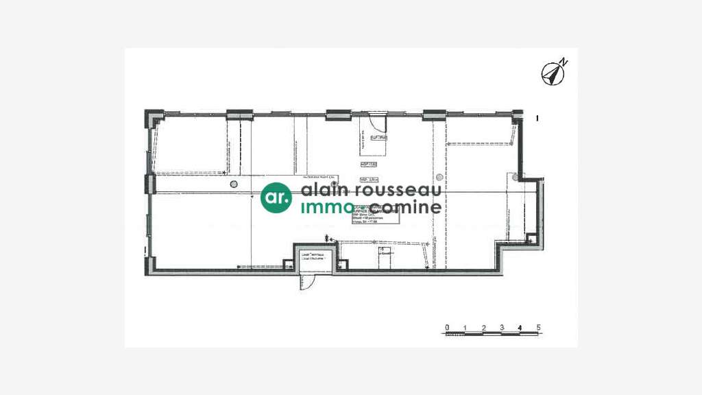 Vente local commercial 163m² ville Sud d'Angers