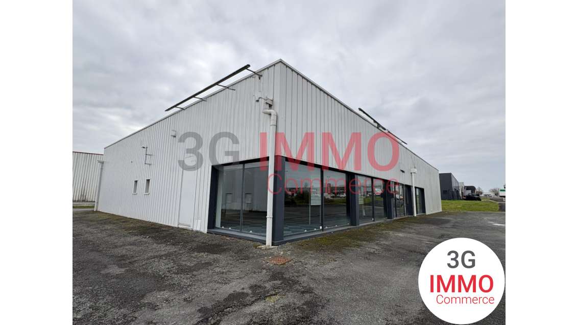Vente local commercial 600m² à Chauray