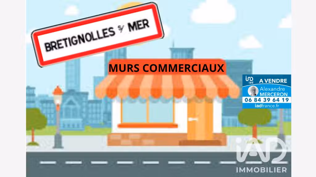 Vente local proche plage à Bretignolles-sur-Mer