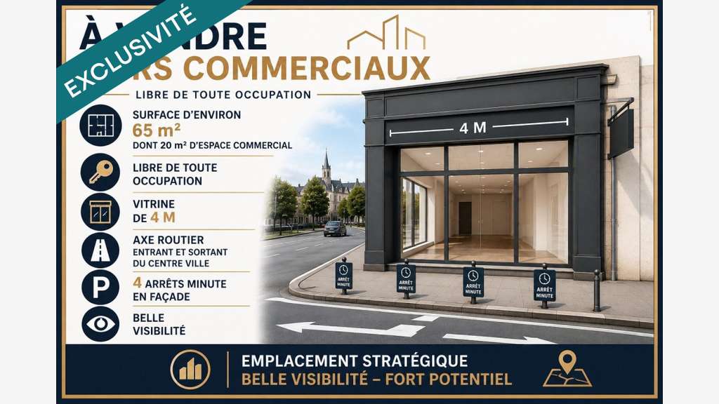 Murs commerciaux à vendre proche Place Napoléon