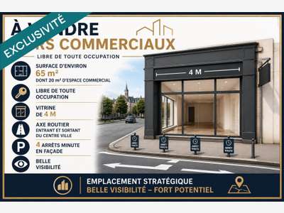 Murs commerciaux à vendre proche Place Napoléon