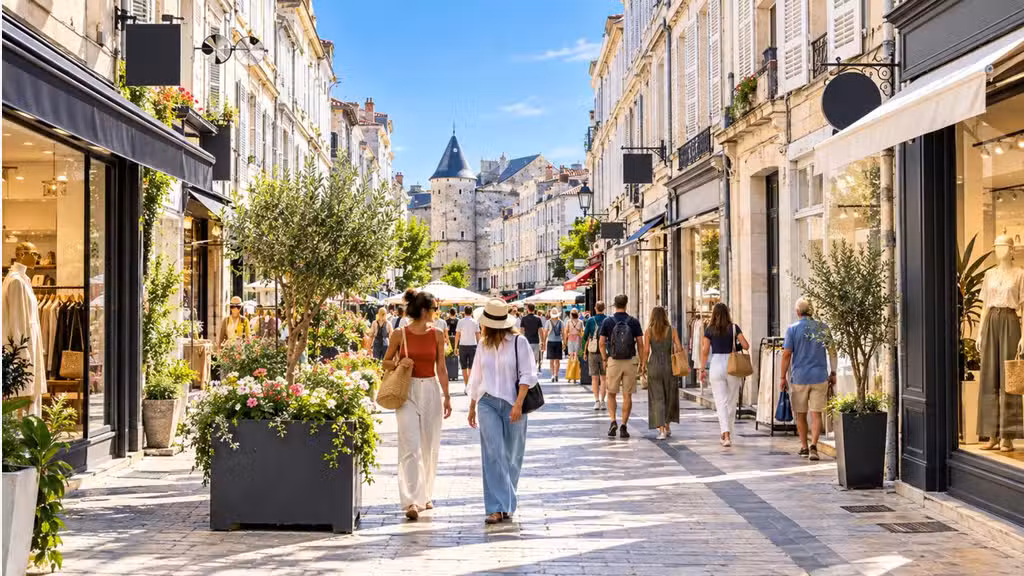 Droit au bail boutique 90m² à La Rochelle centre