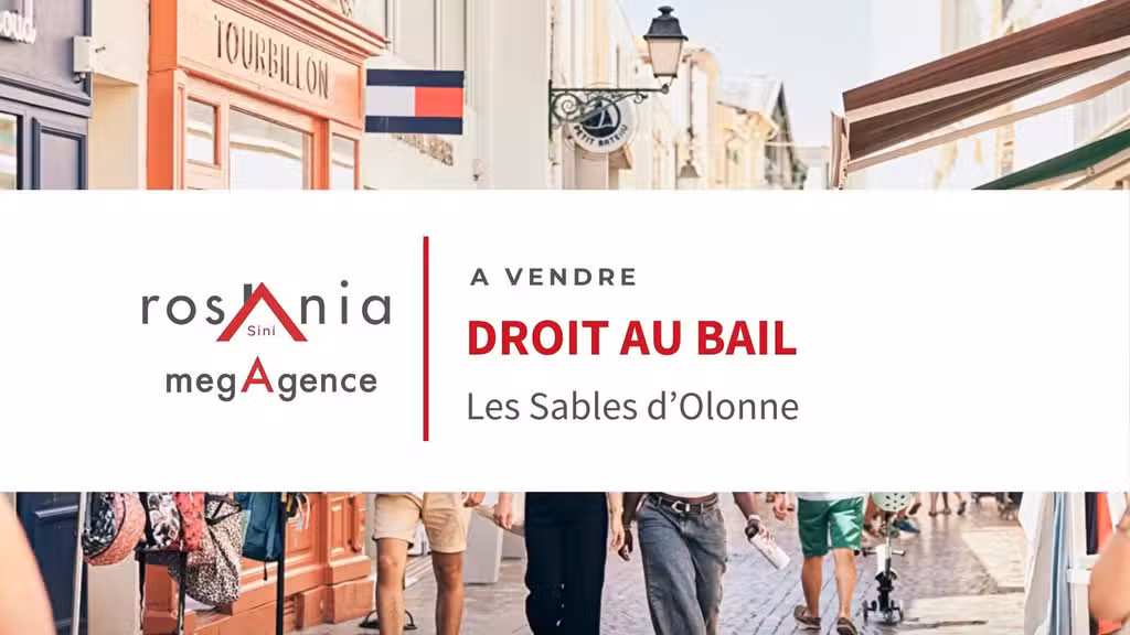 Droit au bail centre ville Les Sables-d'Olonne