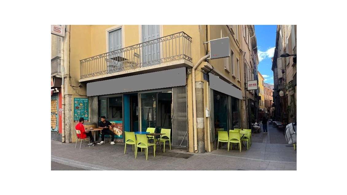 Vente murs de resto 65m² à Perpignan centre