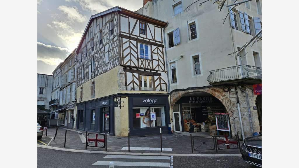 Vente local commercial centre ville d'Agen
