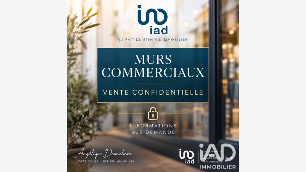Vente local commercial 580m² empl premium à Royan