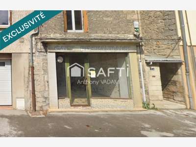 Local commercial 62m² rue Préval à Salins 