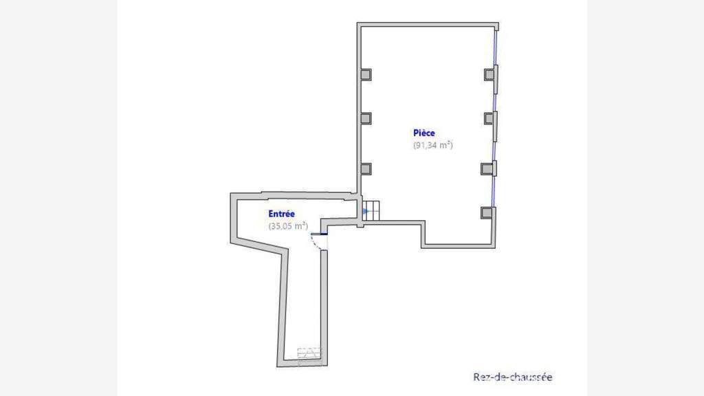 Vente local commercial 126m² à Malakoff