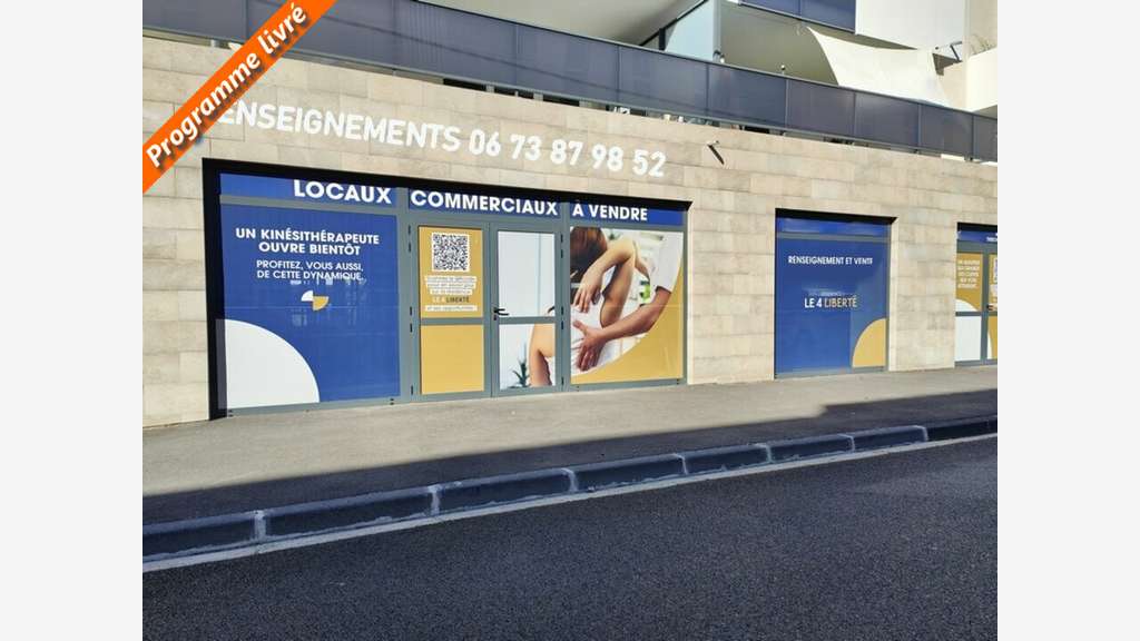 Vente local commercial neuf 86m² à Miramas centre