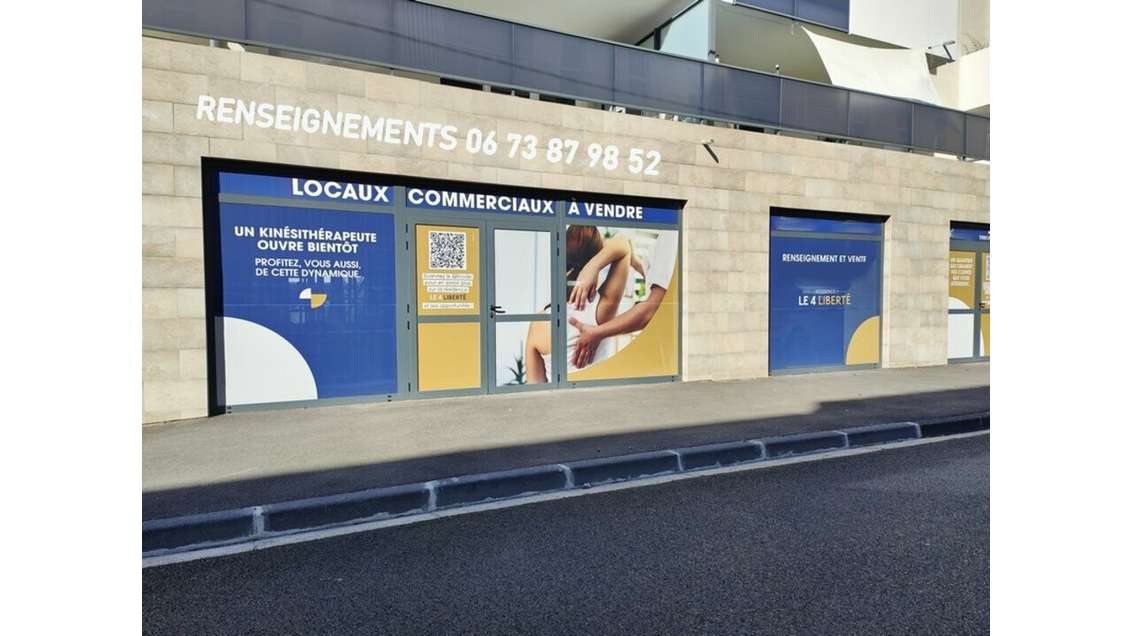 Vente local commercial neuf 86m² à Miramas centre 