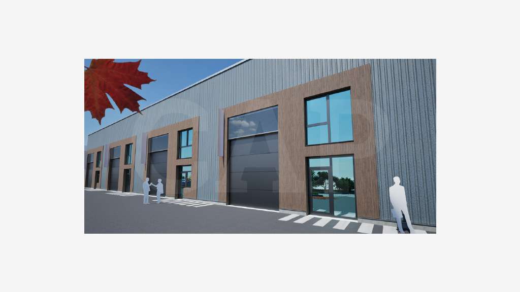 Vente local 196m² parc d'activités neuf à Gouesnou