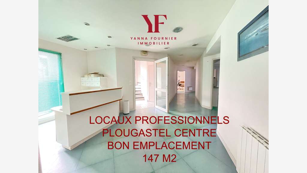 Locaux professionnels 147m² à Plougastel centre