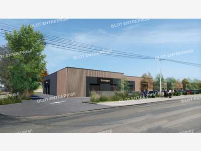 A vendre local d'activités neuf 243m² La Bouëxière