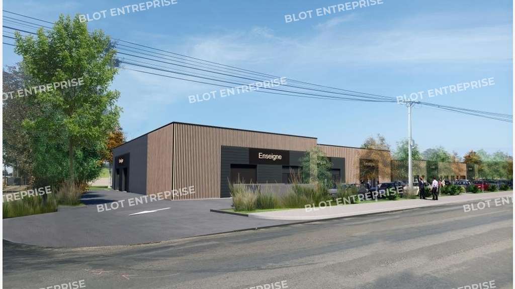 A vendre local d'activités 262m² à La Bouëxière