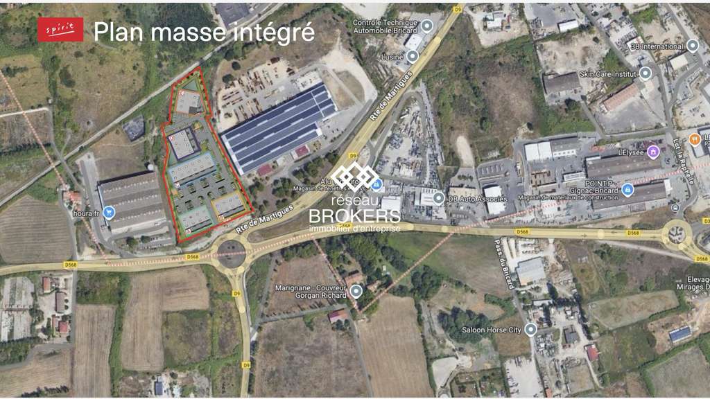 Vente VEFA local d'activités 464m² à Marignane
