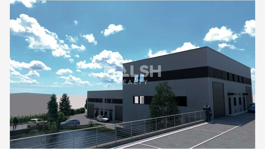 Vente locaux d'activités neufs 2395m² à Taluyers