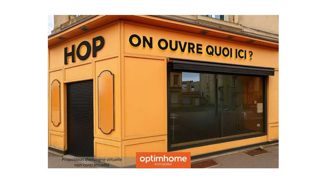 Local commercial rénové 74m² à vendre à Épinal 