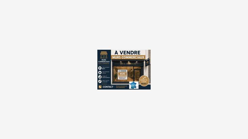 Vente murs commerciaux 300m² en Sud Ardèche