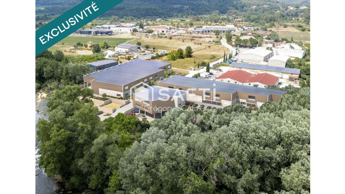 Vente local industriel de 462m² en R+1 aux Arcs