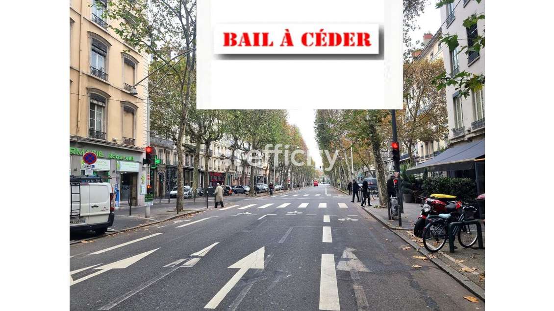 Bail à céder local 50m² à Lyon 9e proche Bernachon