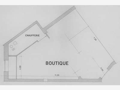 AV murs commerciaux 93m² Clignancourt 75018 Paris