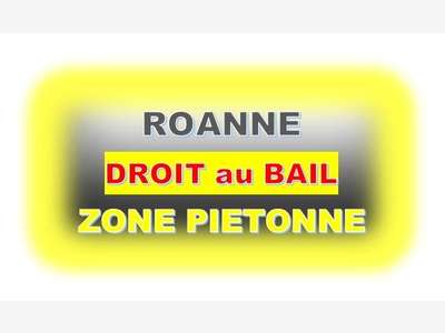 Cession droit bail local commercial de 55m² Roanne