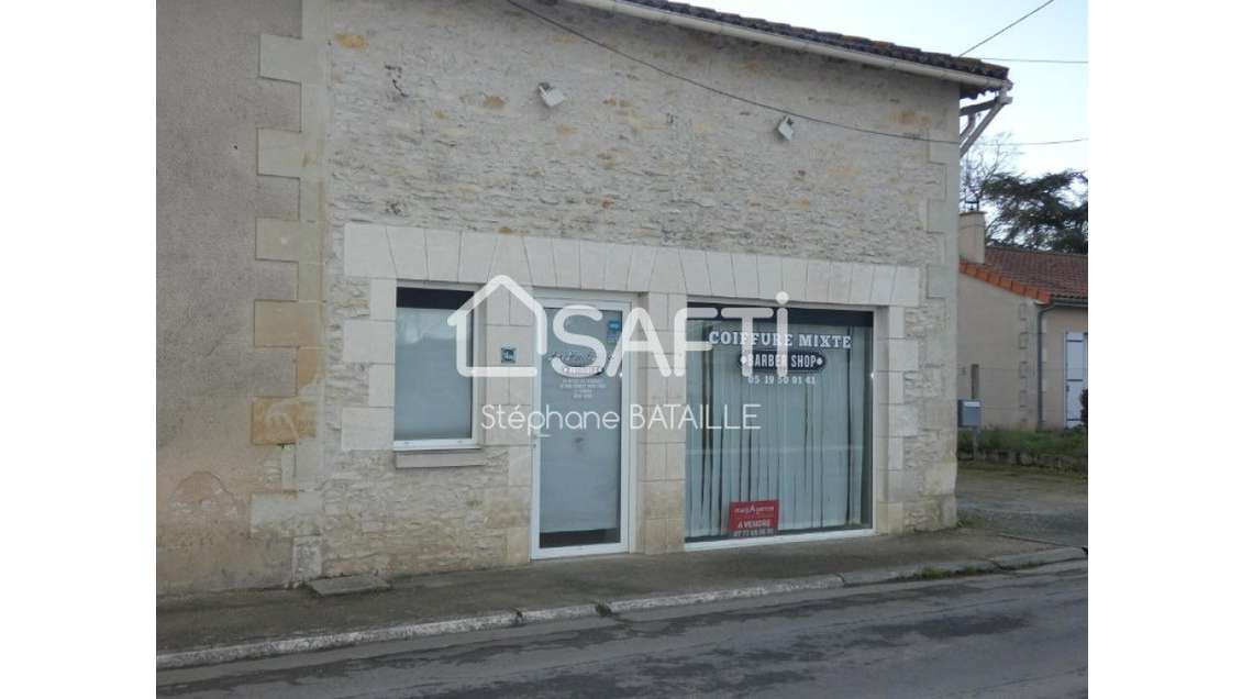 Vente ancien local commercial Saint-Jean-de-Sauves