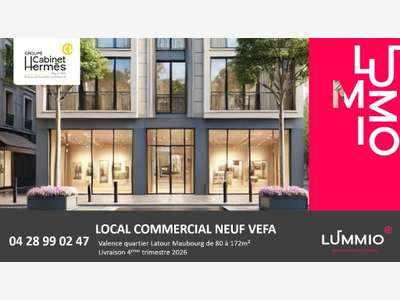 Vente commerces bureaux 172m² VEFA Valence centre