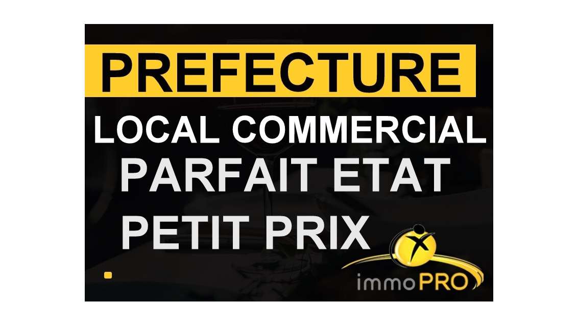 Vente local commercial de 61m² parfait état Lyon 3