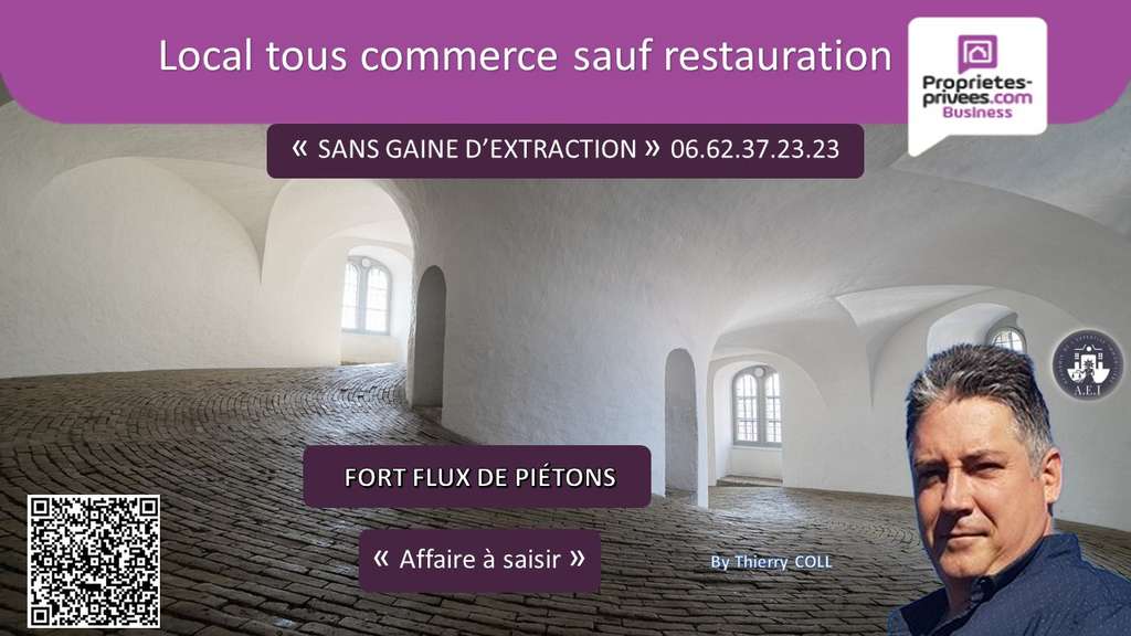 Vente local commercial de 100m² empl N°1 à Genas