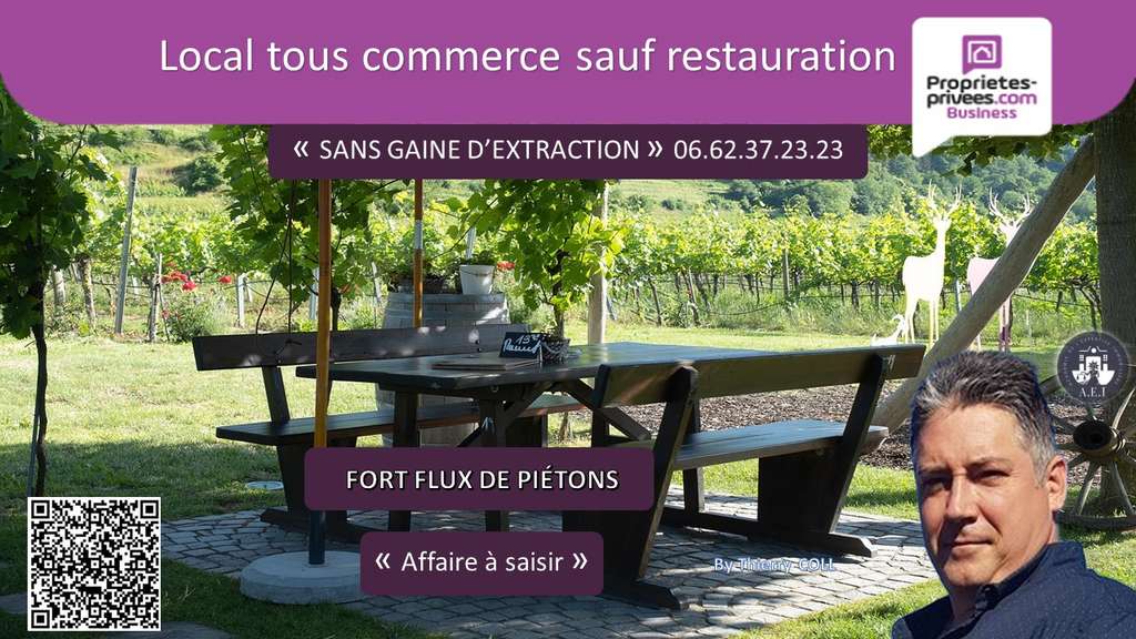 Vente local commercial de 100m² empl N°1 à Genas