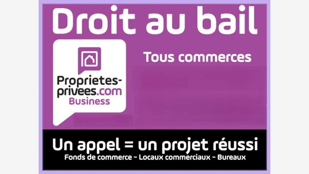 Cession de bail local commercial 45m² à Paris 16e