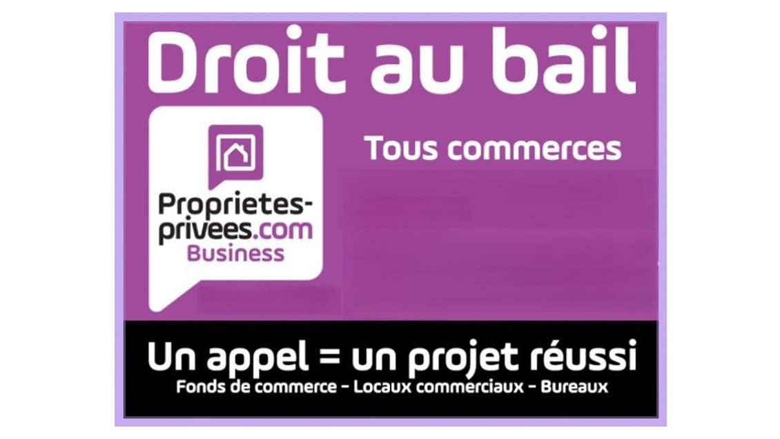 Cession de bail local commercial 45m² à Paris 16e