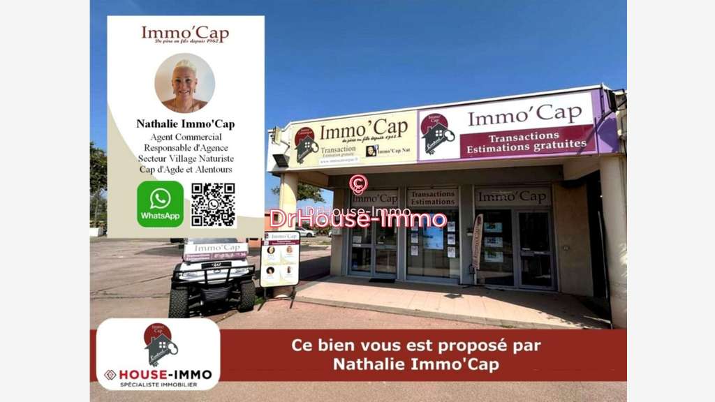 Vente local commercial de 56.55m² à Port Ambonne