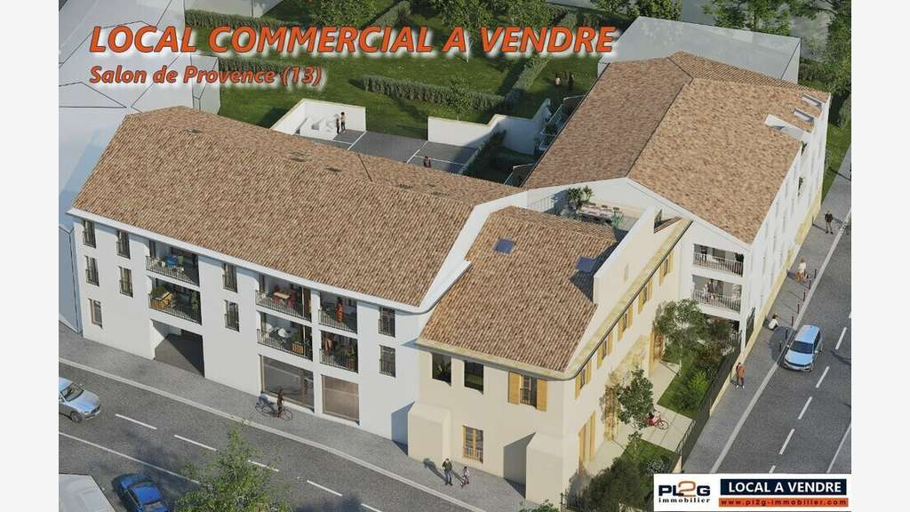 Vente local 119m² en VEFA à Salon de Provence