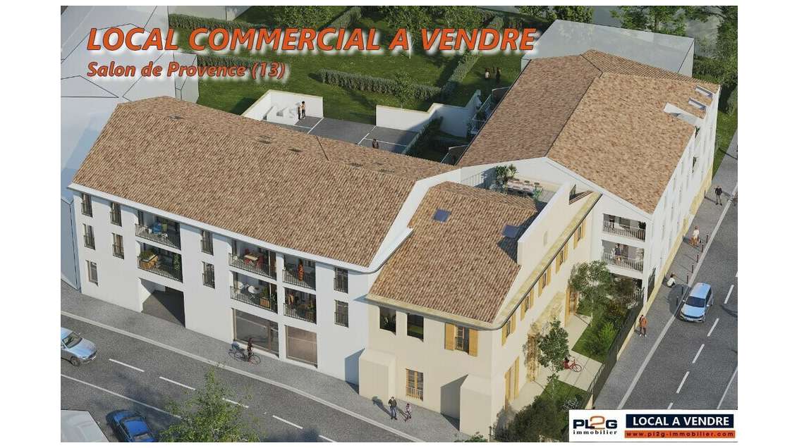 Vente local 119m² en VEFA à Salon de Provence