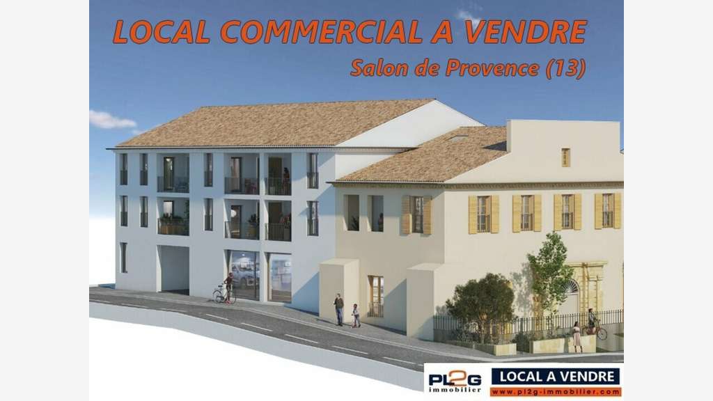 Vente local 119m² en VEFA à Salon de Provence