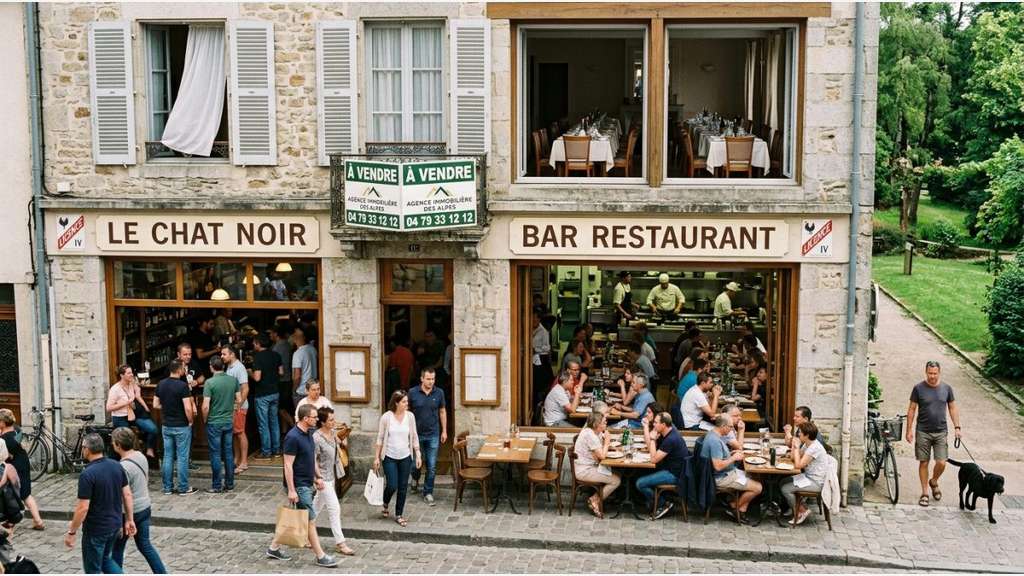 Vente murs commerciaux 350m² bar restaurant Thiers