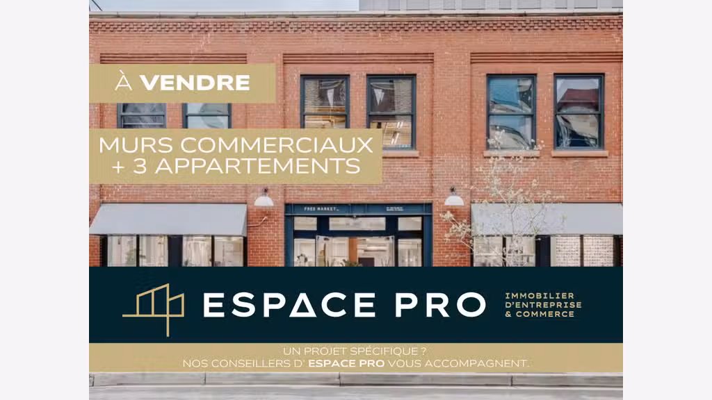 Vente murs commerciaux 250m² à Beuzeville